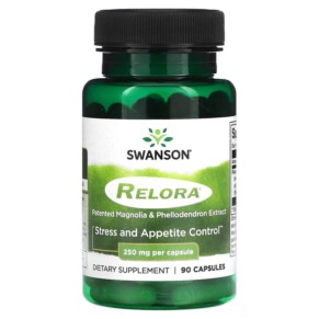 Thực phẩm chức năng Swanson Relora 250 mg 90 Capsules 087614021485