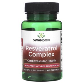 Thực phẩm chức năng Swanson Resveratrol Complex 60 Capsules 087614022482