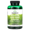 Thực phẩm chức năng Swanson Rhodiola Holy Basil Valerian Stress Complex 180 Capsules 087614111148