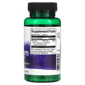 Swanson Selenium.L-Selenomethionine 100 mcg 200 Capsules 3 Thành phần vi chất của Swanson Selenium.L-Selenomethionine 100 mcg 200 Capsules 087614012353
