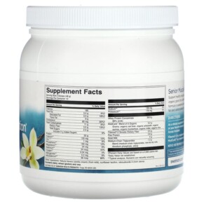 Thành phần vi chất của Swanson Senior Muscle Retention Whey Protein Powder Vanilla 1.06 lb (480 g) 087614210162