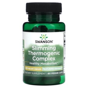 Thực phẩm chức năng Swanson Slimming Thermogenic Complex 450 mg 60 Veggie Caps 087614118260