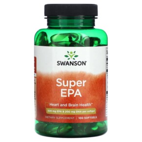 Thực phẩm chức năng Swanson Super EPA 100 Softgels 087614170985