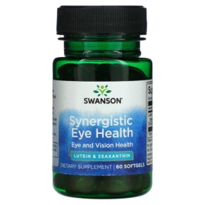 Thực phẩm chức năng Swanson Synergistic Eye Health Eye And Vision 60 Softgels 087614029863