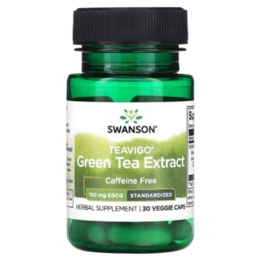 Thực phẩm chức năng Swanson Teavigo Green Tea Extract 150 mg 30 Veggie Caps 087614141985
