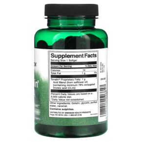 Thành phần vi chất của Swanson Tonalin CLA 1.000 mg 100 Softgels 087614026817