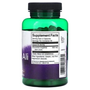Thành phần vi chất của Swanson Tongkat Ali 400 mg 120 Capsules 087614080130