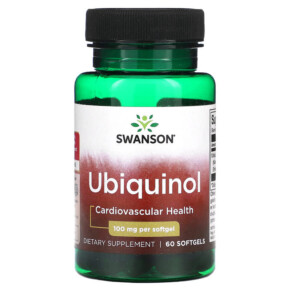 Thực phẩm chức năng Swanson Ubiquinol 100 mg 60 Softgels 087614023779