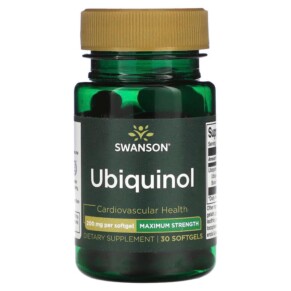 Thực phẩm chức năng Swanson Ubiquinol Maximum Strength 200 mg 30 Softgels 087614024608