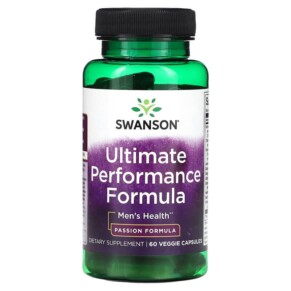 Thực phẩm chức năng Swanson Ultimate Performance Formula Men's Health 60 Veggie Capsules 087614080239