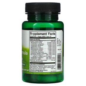 Thành phần vi chất của Swanson Ultimate Probiotic Formula 30 Veggie Embo Caps Ap 087614200248