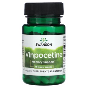 Thực phẩm chức năng Swanson Vinpocetine 10 mg 90 Capsules 087614117331