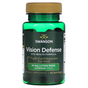 Thực phẩm chức năng Swanson Vision Defense 60 Softgels 087614210322