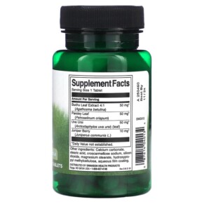Thành phần vi chất của Swanson Water Pills 120 Tablets 087614040134