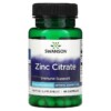Thực phẩm chức năng Swanson Zinc Citrate 50 mg 60 Capsules 087614113746