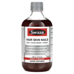 Thực phẩm chức năng Swisse Hair Skin Nails Liquid 16.9 fl oz (500 ml) 850000148550