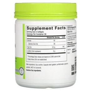 Thành phần vi chất của Swisse Ultiboost Lecithin 1.200 mg 180 Capsules 850000148284