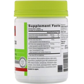 Thành phần vi chất của Swisse Ultiboost Liver Detox 180 Tablets 850000148208