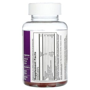 Thành phần vi chất của T-RQ Adult Gummy Hair Skin & Nails Strawberry 60 Gummies 835776001100