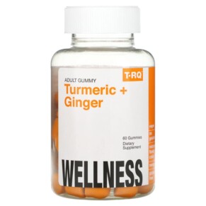 Thực phẩm chức năng T-RQ Adult Gummy Turmeric + Ginger Mango 60 Gummies 835776001391