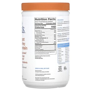 Thành phần vi chất của Teras Whey Goat Whey Protein Plain Unsweetened 12 oz (340 g) 850628002678