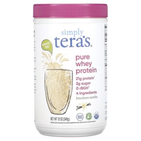 Thực phẩm chức năng Teras Whey Grass Fed Simply Pure Whey Protein Bourbon Vanilla 12 oz (340 g) 850628002197