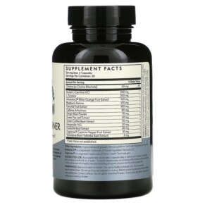 Thành phần vi chất của Terra Origin Healthy Fat Burner 60 Capsules 857668007434