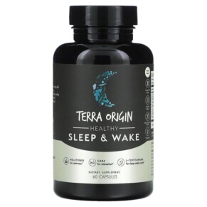 Thực phẩm chức năng Terra Origin Healthy Sleep & Wake 60 Capsules 857668007045