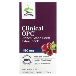 Thực phẩm chức năng Terry Naturally Clinical OPC 150 mg 60 Capsules 367703336066