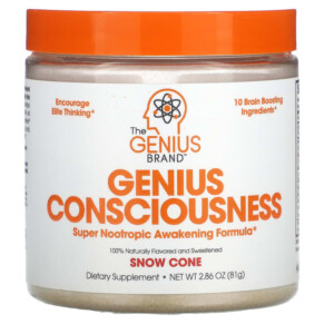 Thực phẩm chức năng The Genius Brand Genius Consciousness Snow Cone 2.86 oz (81 g) 810037681123