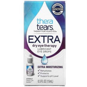 Thực phẩm chức năng TheraTears Extra Dry Eye Therapy Lubricant Eye Drops 0.5 fl oz (15 ml) 358790007151