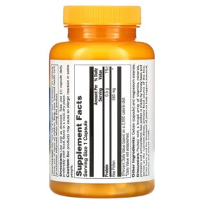 Thành phần vi chất của Thompson Bee Pollen 580 mg 100 Capsules 031315191626