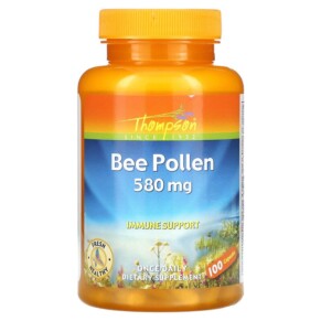Thực phẩm chức năng Thompson Bee Pollen 580 mg 100 Capsules 031315191626