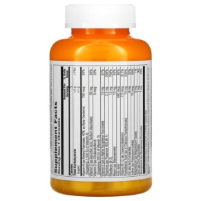 Thành phần vi chất của Thompson Children's Chewable Yummy Punch 120 Chewables 031315191350