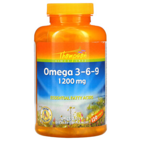 Thực phẩm chức năng Thompson Omega 3-6-9 1200 mg 120 Softgels 031315253812