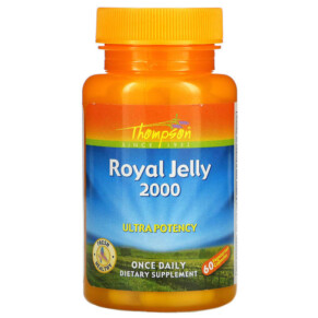 Thực phẩm chức năng Thompson Royal Jelly Ultra Potency 2.000 mg 60 Vegetarian Capsules 031315193507