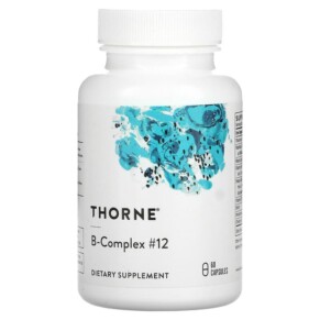 Thực phẩm chức năng Thorne B-Complex #12 60 Capsules 693749112037