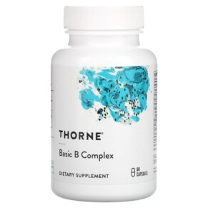 Thực phẩm chức năng Thorne Basic B Complex 60 Capsules 693749104032