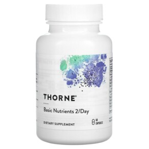 Thực phẩm chức năng Thorne Basic Nutrients 2/Day 60 Capsules 693749002871
