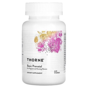 Thực phẩm chức năng Thorne Basic Prenatal 90 Capsules 693749015048