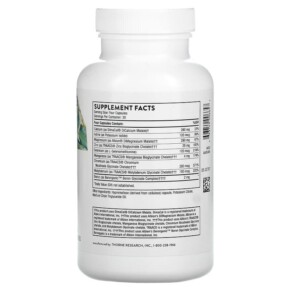 Thành phần vi chất của Thorne BioMins II 120 Capsules 693749006657