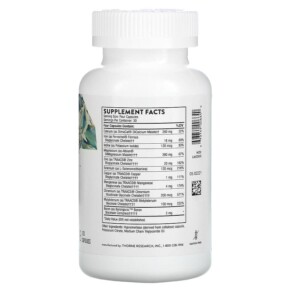 Thành phần vi chất của Thorne BioMins with Copper & Iron 120 Capsules 693749006640
