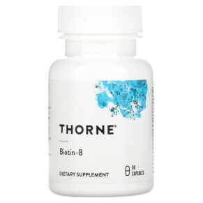 Thực phẩm chức năng Thorne Biotin-8 60 Capsules 693749118022