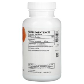 Thành phần vi chất của Thorne Choleast-900 120 Capsules 693749705017