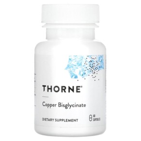 Thực phẩm chức năng Thorne Copper Bisglycinate 60 Capsules 693749003410
