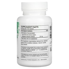 Thành phần vi chất của Thorne Crucera-SGS 60 Capsules 693749660019