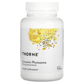 Thực phẩm chức năng Thorne Curcumin Phytosome Sustained Release 500 mg 120 Capsules 693749004844