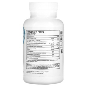 Thành phần vi chất của Thorne Deproloft-HF 120 Capsules 693749048022