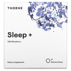 Thực phẩm chức năng Thorne Effusio Sleep + Wild Blueberry 15 Nutrient Discs 693749011729