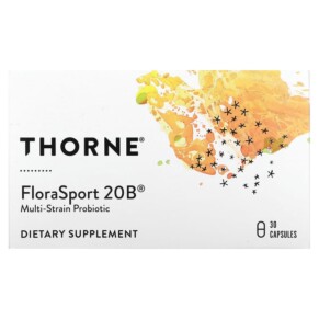 Thành phần vi chất của Thorne FloraSport 20B 30 Capsules 693749006312